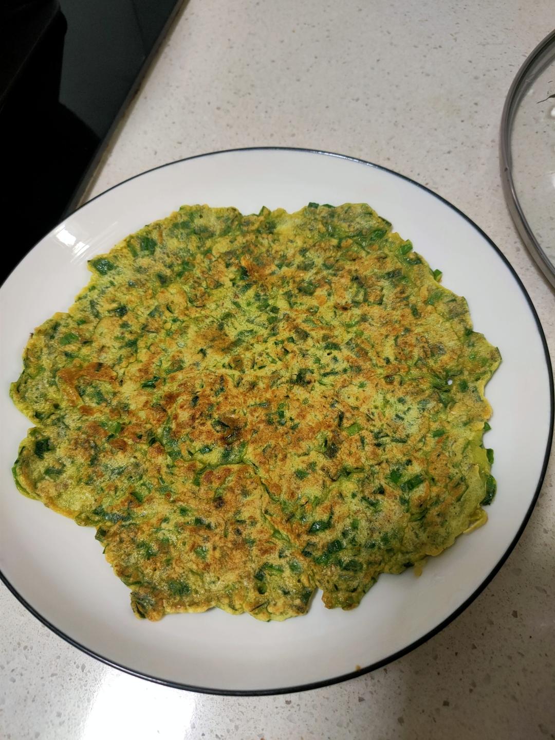 韭菜鸡蛋饼