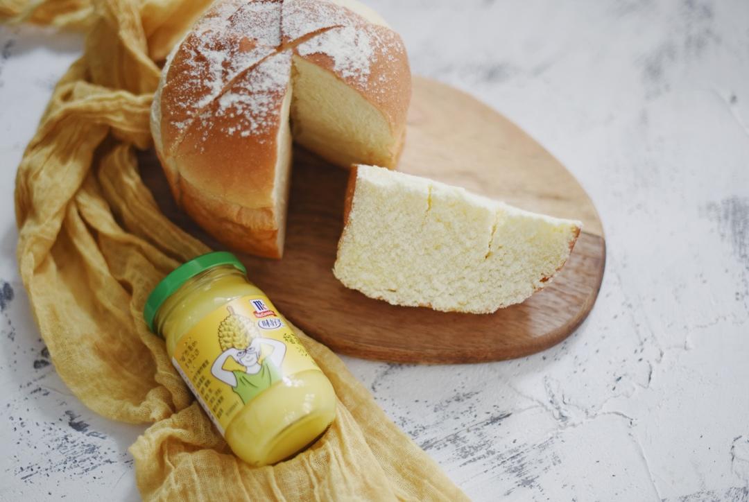 干净大王做的榴莲雪山芝士包