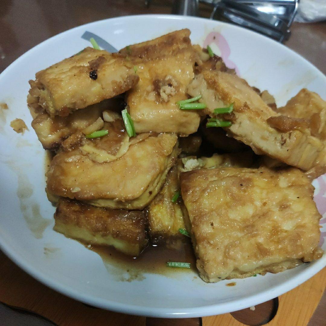 无敌好吃的香煎豆腐