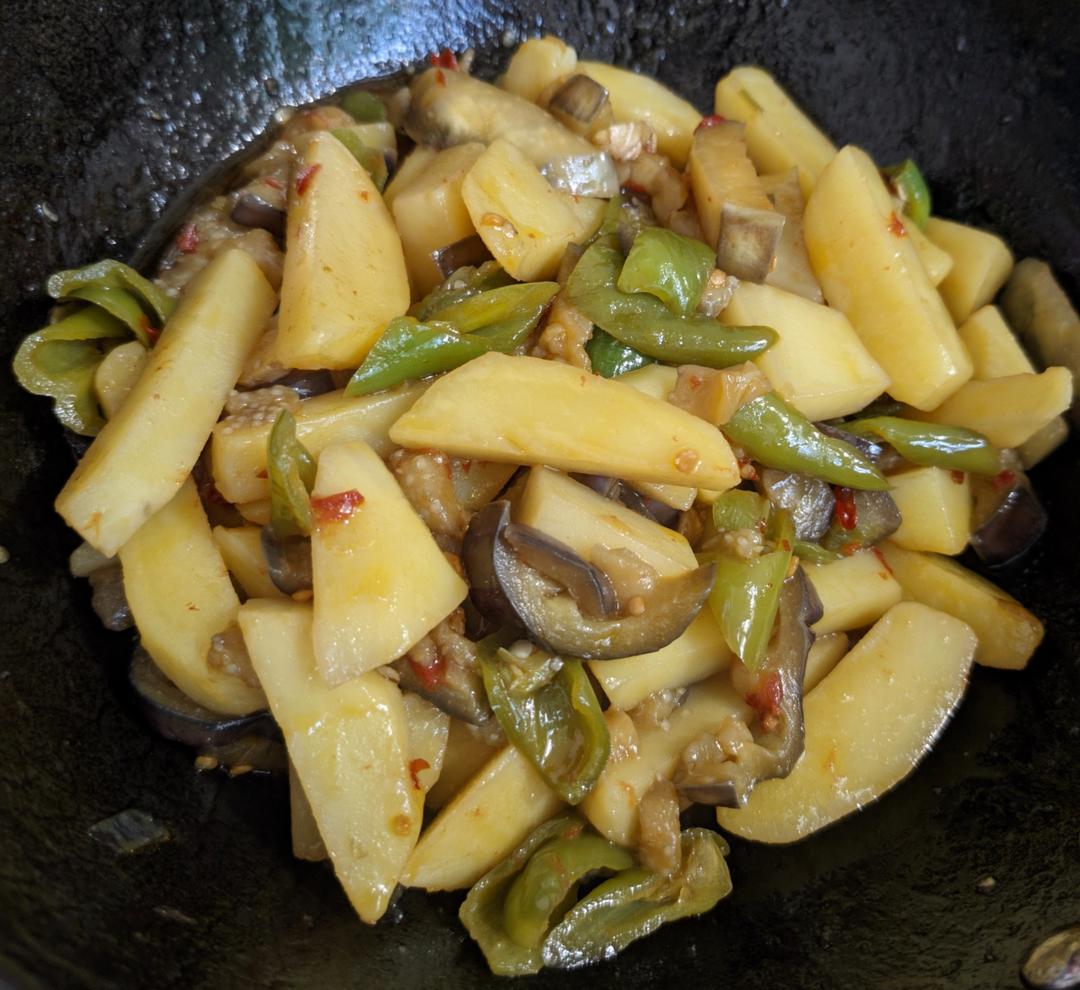 不油炸的少油地三鲜，好吃不油腻！家常版