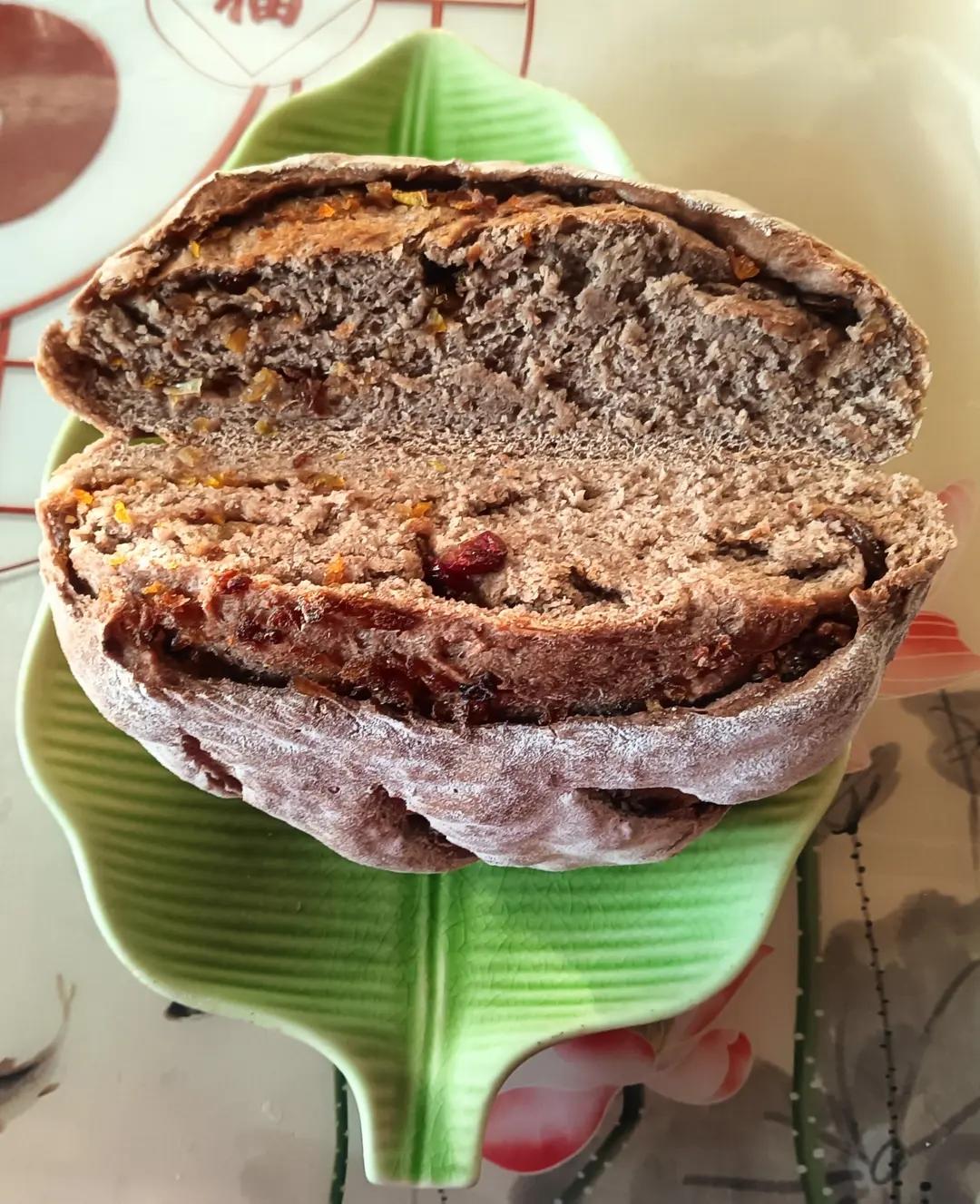 德国婆婆秘方·只多一料·香得上天的全麦核桃蔓越欧包