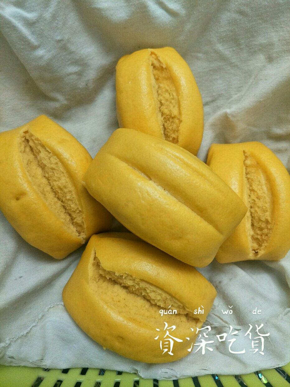 新手也可以--详解如何做出人见人爱、金黄的南瓜馒头