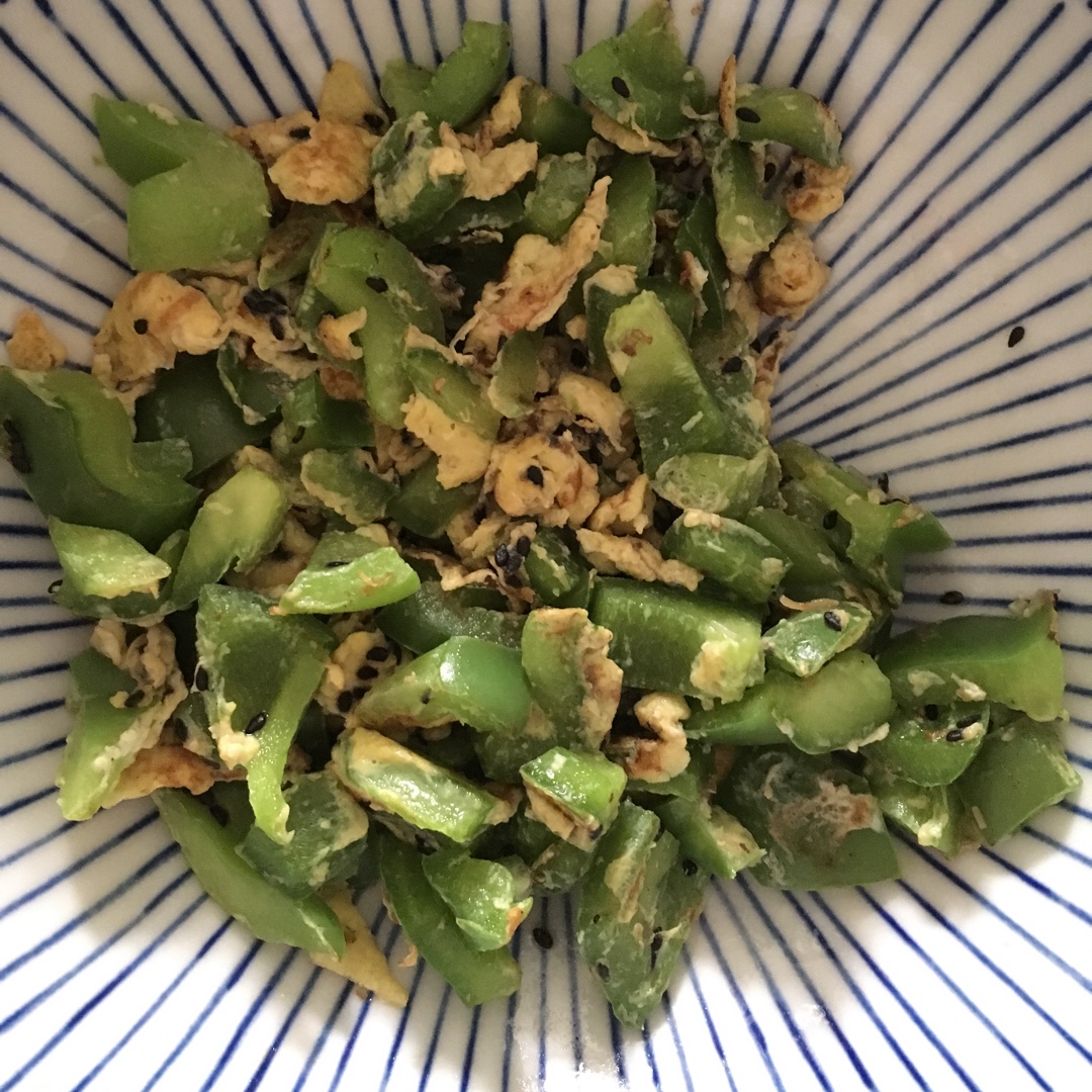 青椒炒蛋