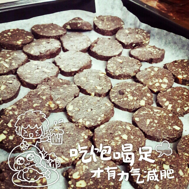 可可花生饼干
