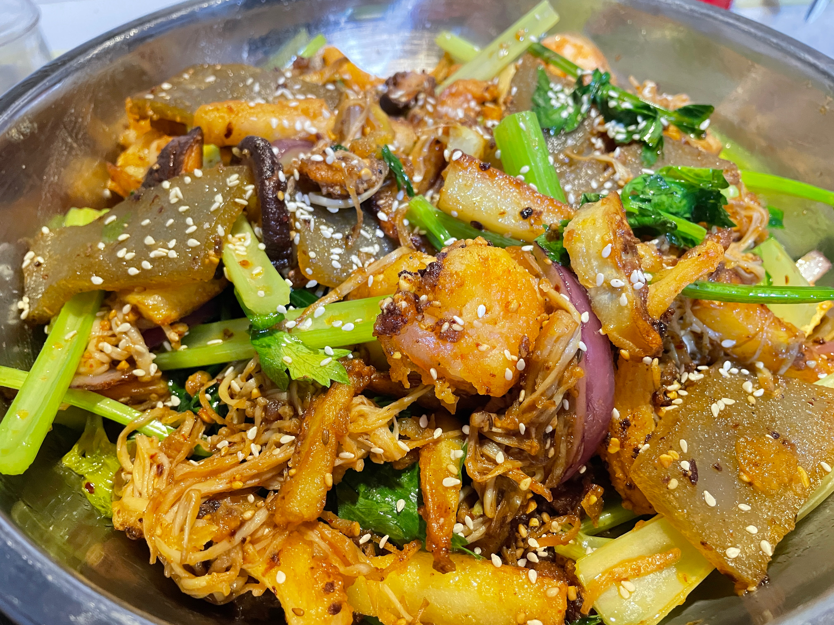 干锅（可以做辣或不辣）的做法 步骤11