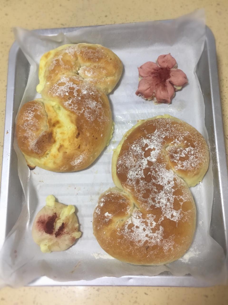 面包店里的常客——蔓越莓奶酪软欧