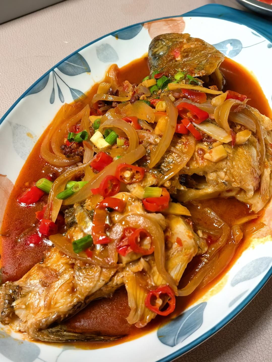 超快手超下饭的干烧鲈鱼 学不会你打我