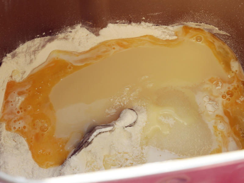 纯奶手撕吐司的做法 步骤1