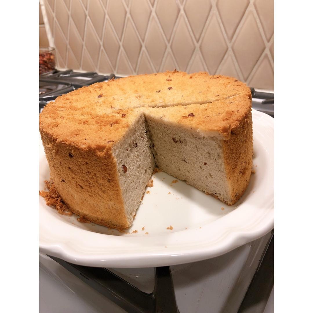 视频菜谱:原味戚风蛋糕8寸戚风蛋糕不裂