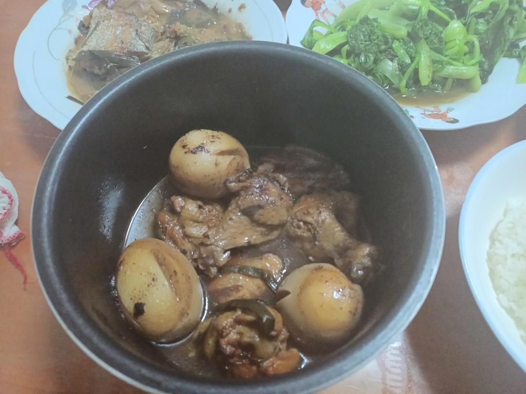 爆好吃的卤鸡腿 卤蛋❗电饭煲 炒锅都可以做~