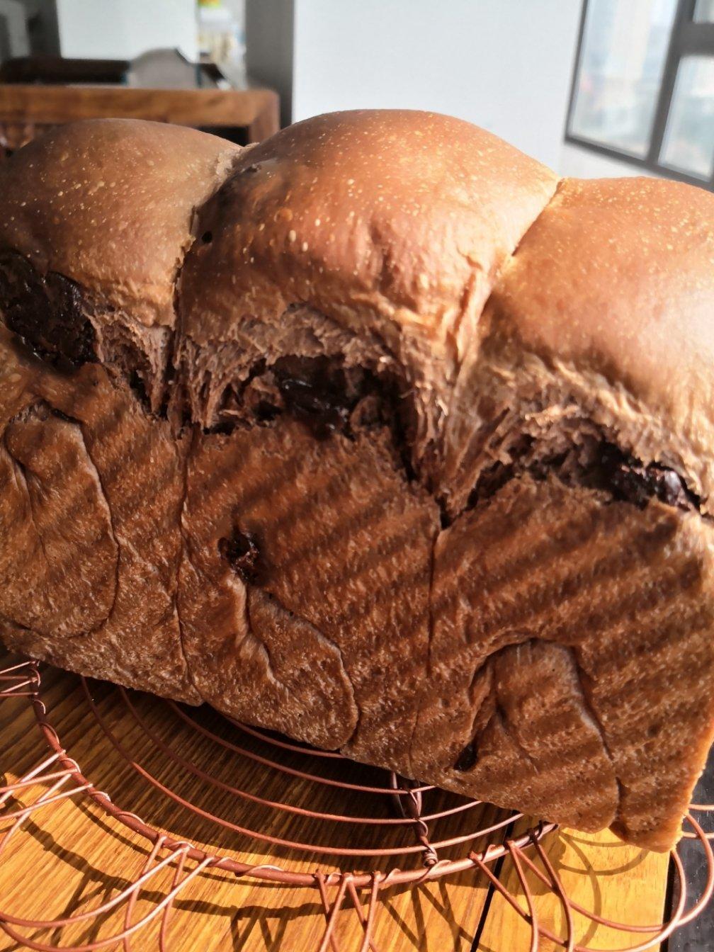 奶油巧克力吐司