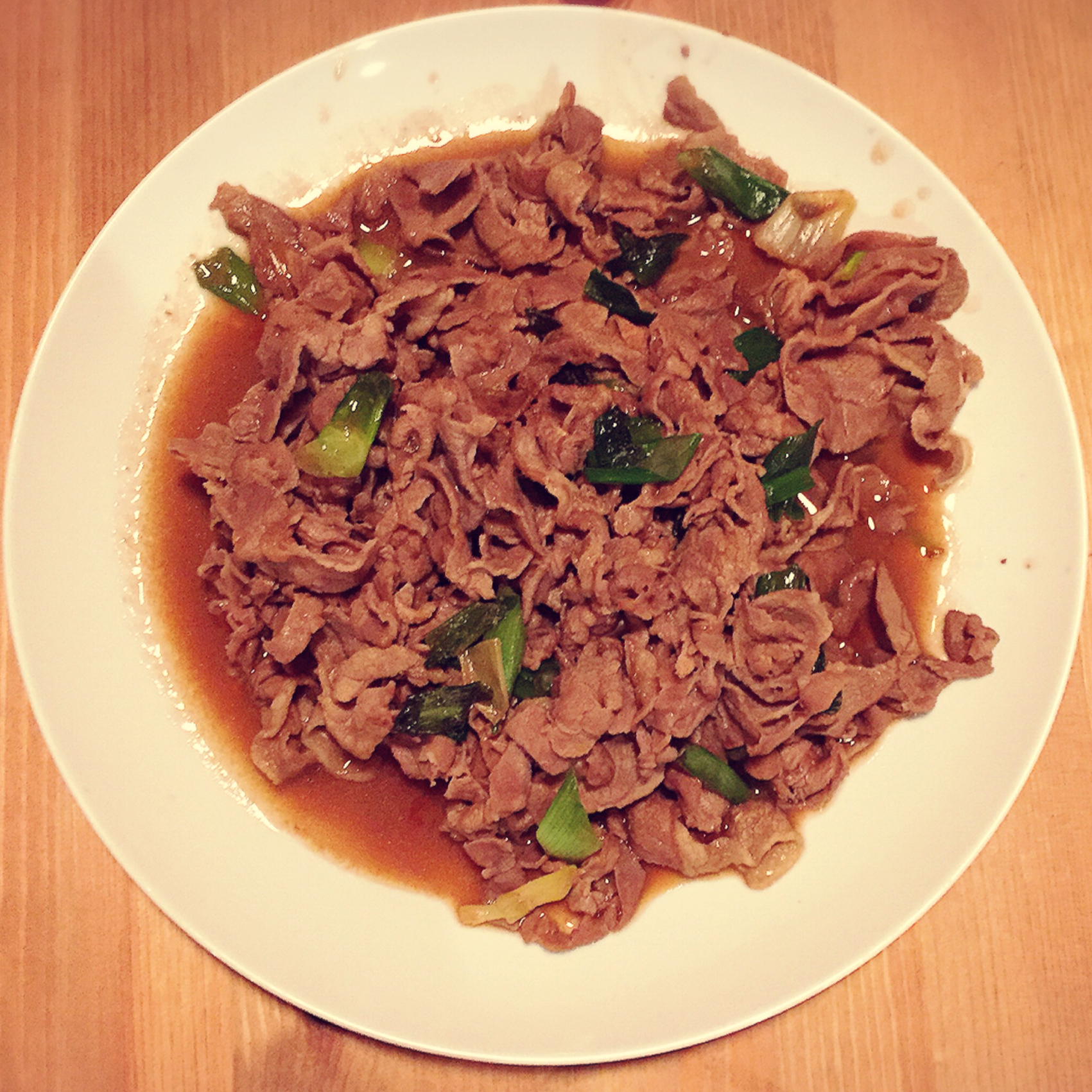 葱爆羊肉