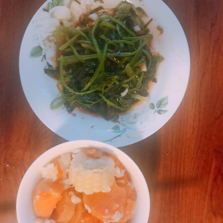 凉拌菠菜
