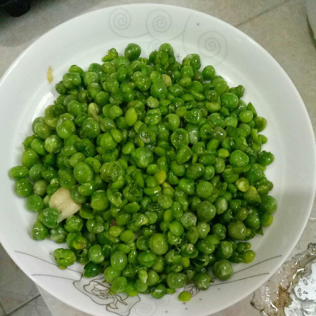 清炒豌豆米
