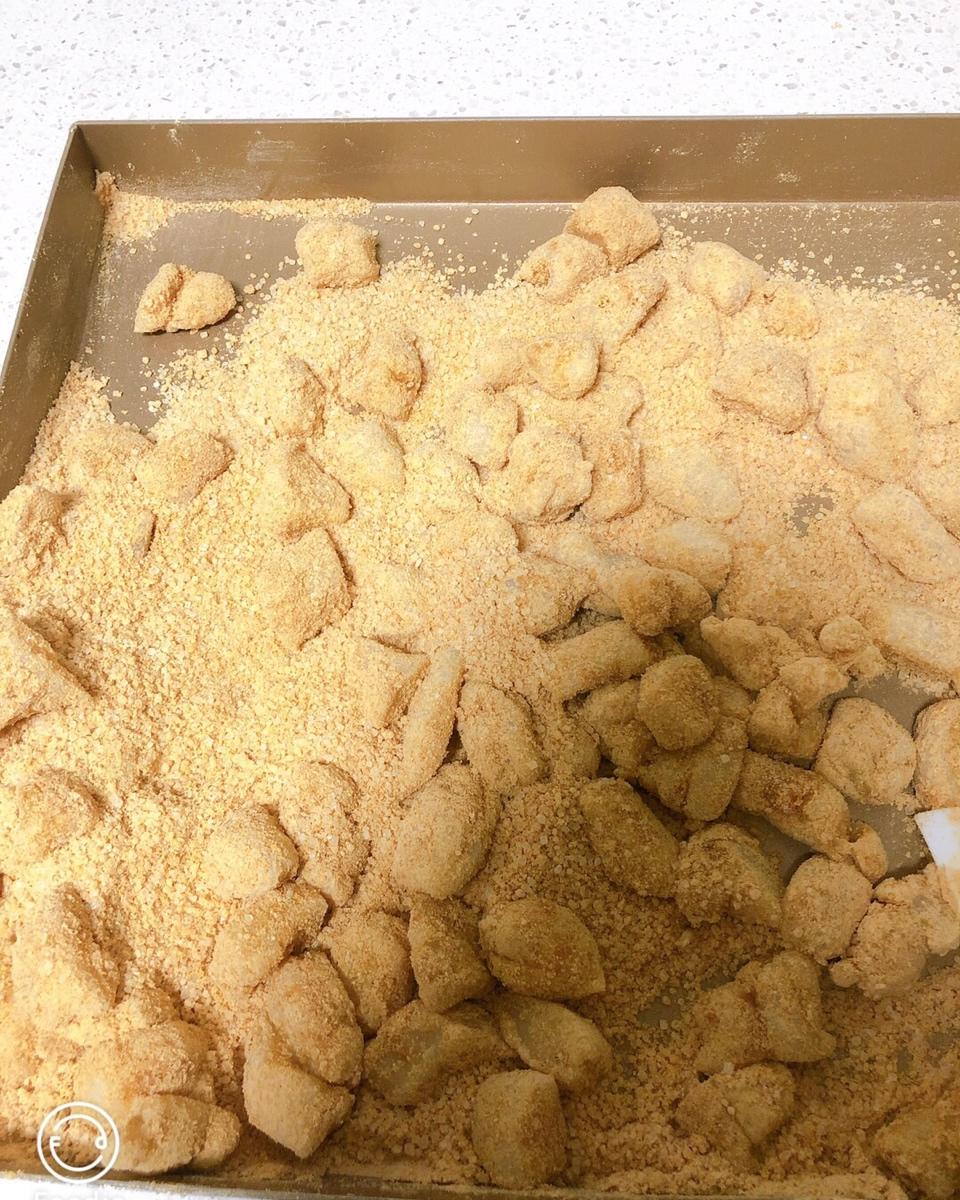 和外面那些妖艳货色不一样的老北京传统驴打滚