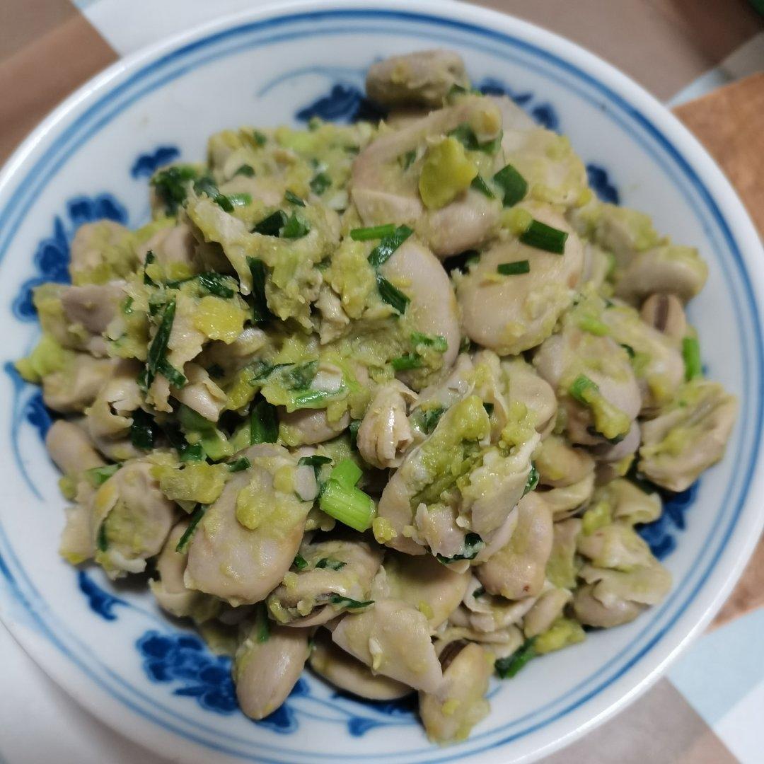 烩嫩胡豆