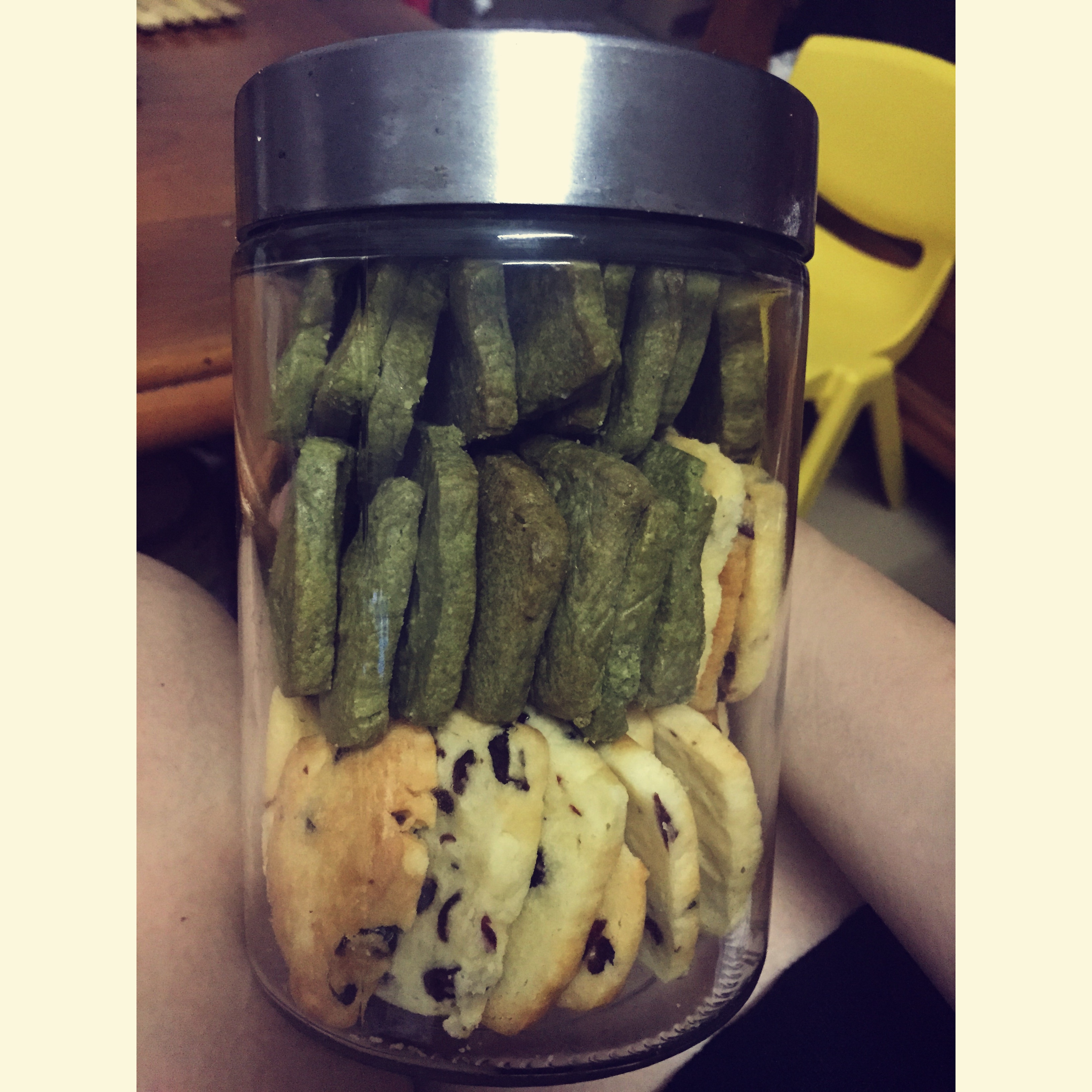 抹茶杏仁饼干