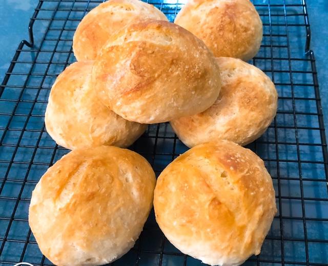 超级简单的法国芝麻球(免揉)的做法