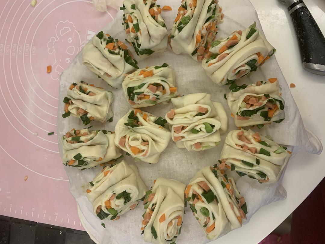 葱油花卷的做法