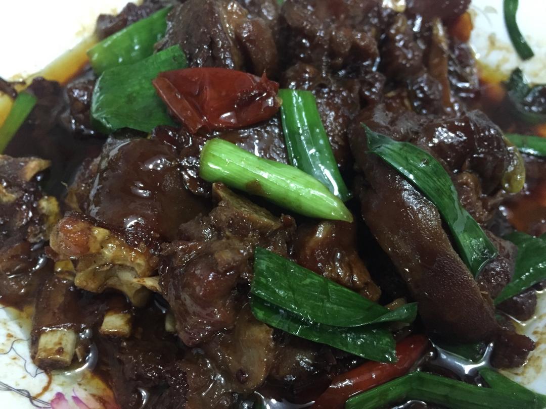 红焖羊肉