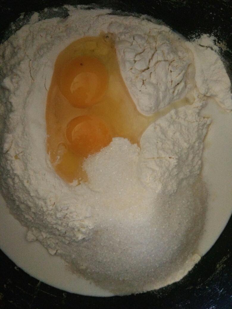 纯奶手撕吐司的做法 步骤1