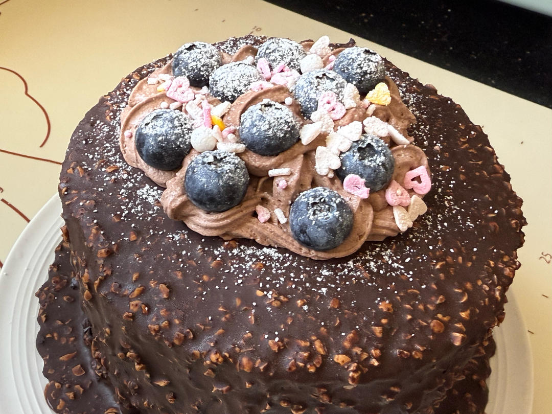 简单好吃巧克力梦龙脆皮蛋糕