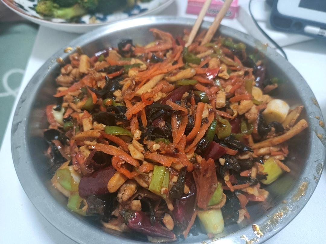快手版鱼香鸡丝