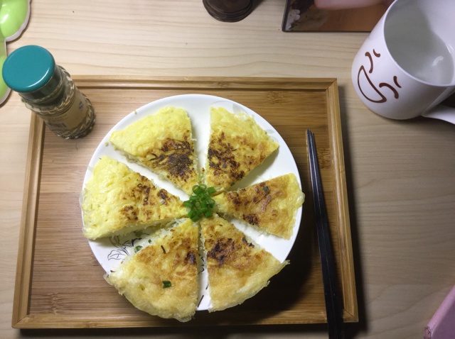 鸡蛋粉丝煎