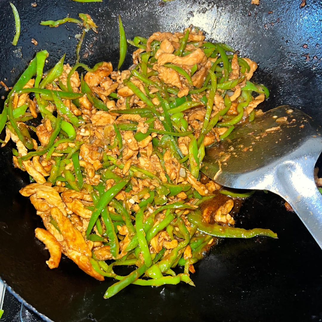 青椒鸡肉丝