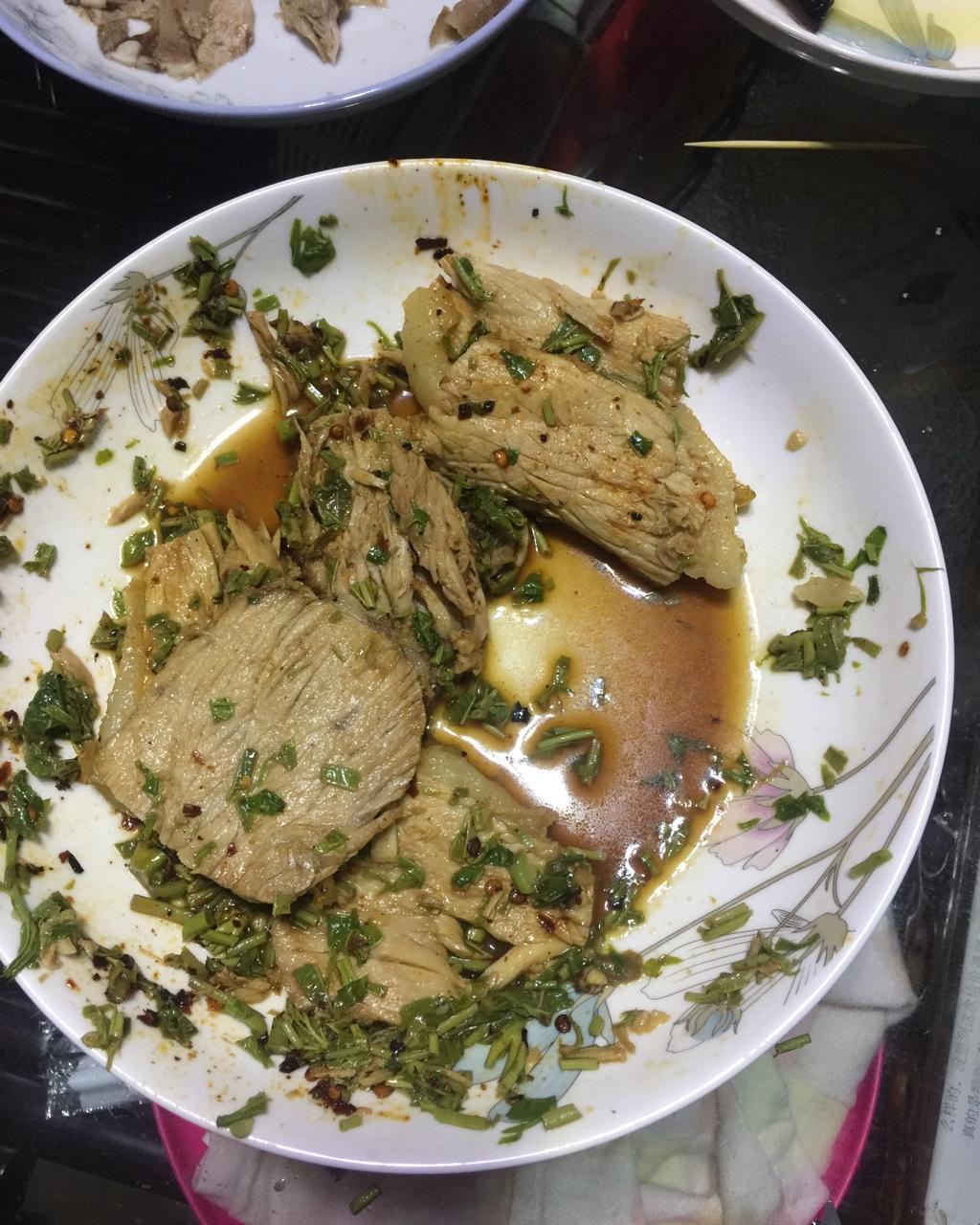春芽凉拌白肉