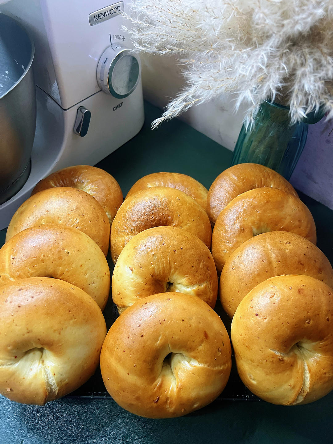 钻石纹贝果（附2种整形技巧）