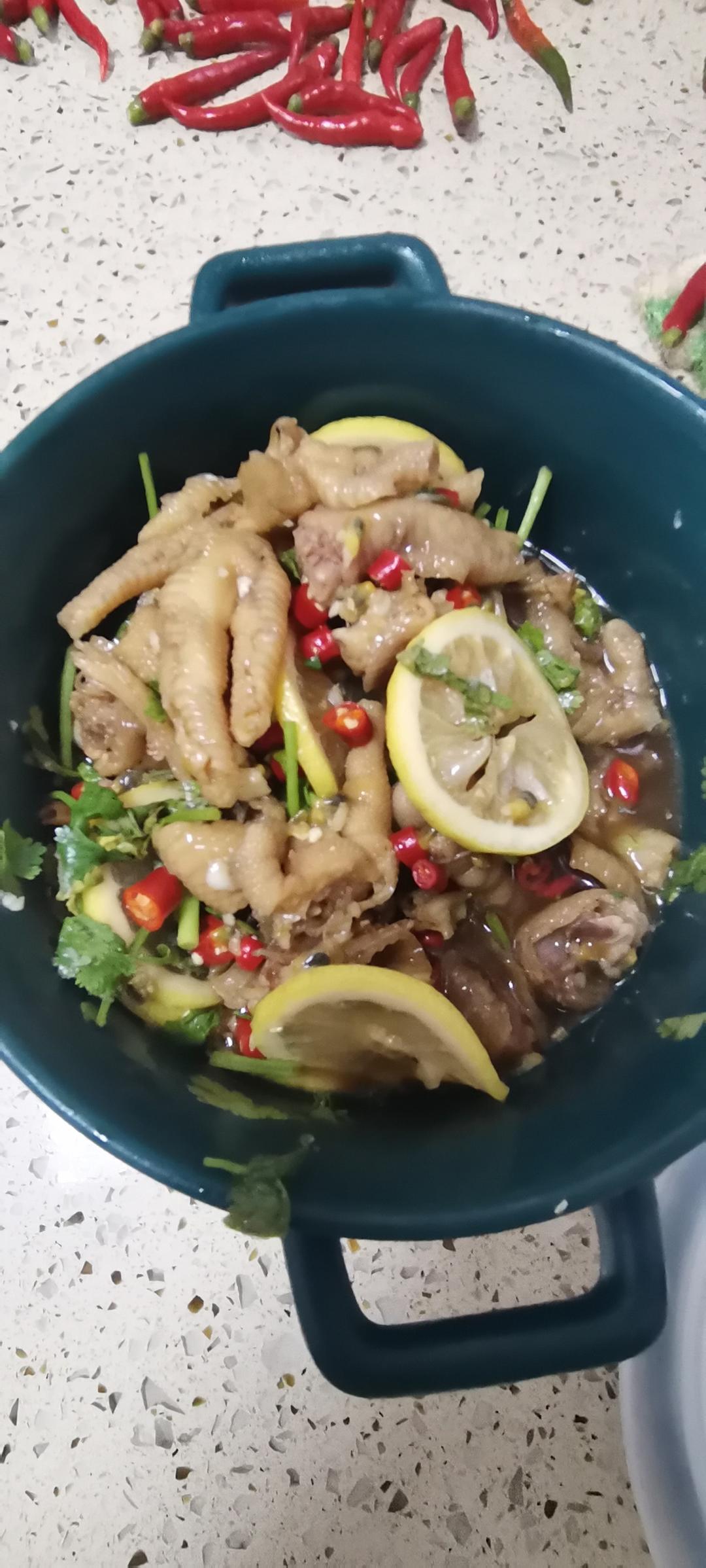 柠檬百香果凤爪