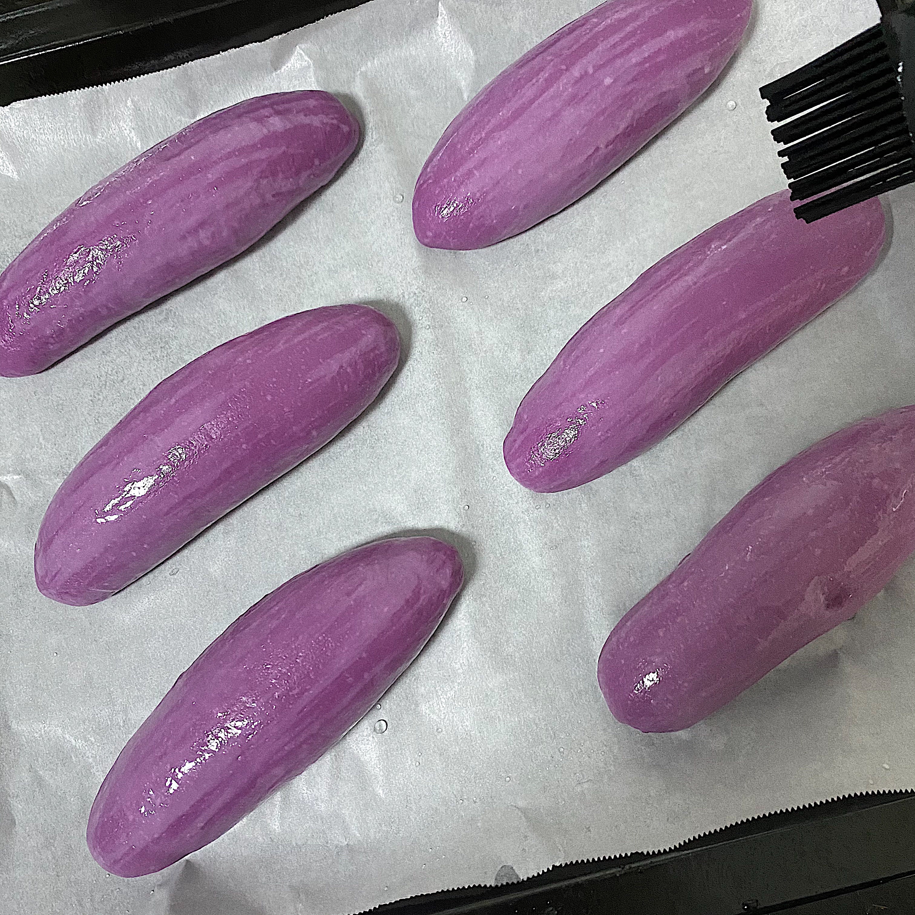 紫薯奶油面包｜一次发酵的做法 步骤7