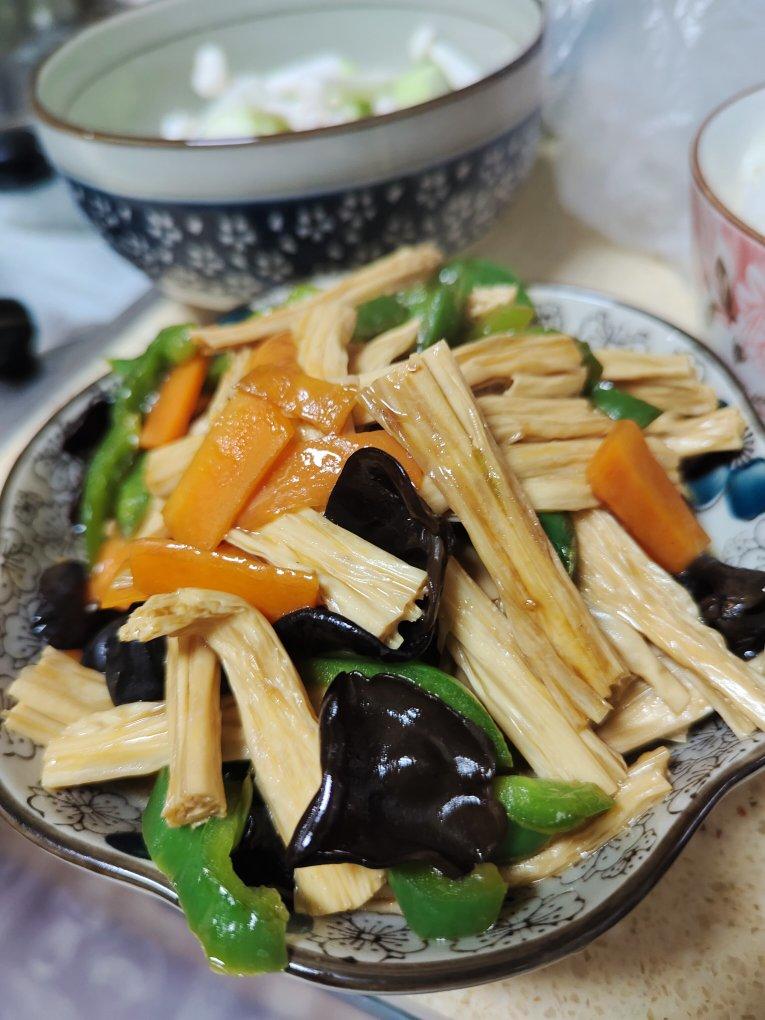 比肉还好吃的烧腐竹