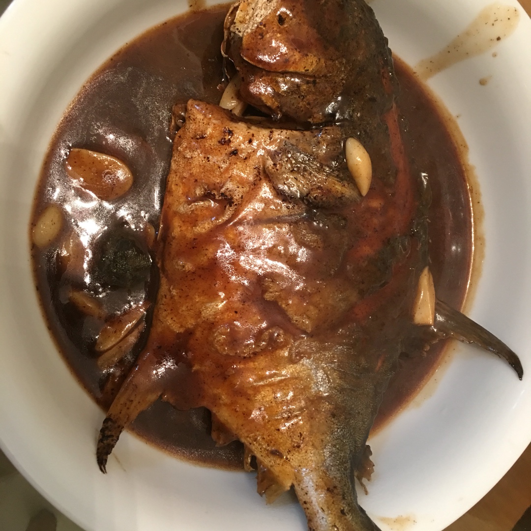 家常红烧鲳鱼