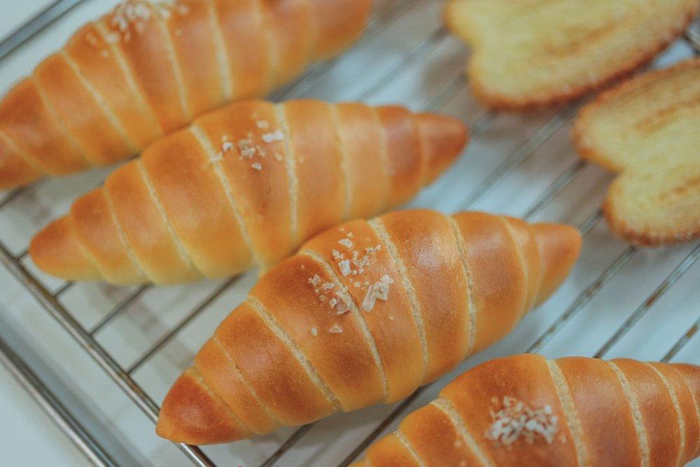 日式海盐可颂（咸可颂）-无需开酥，零失误的网红面包