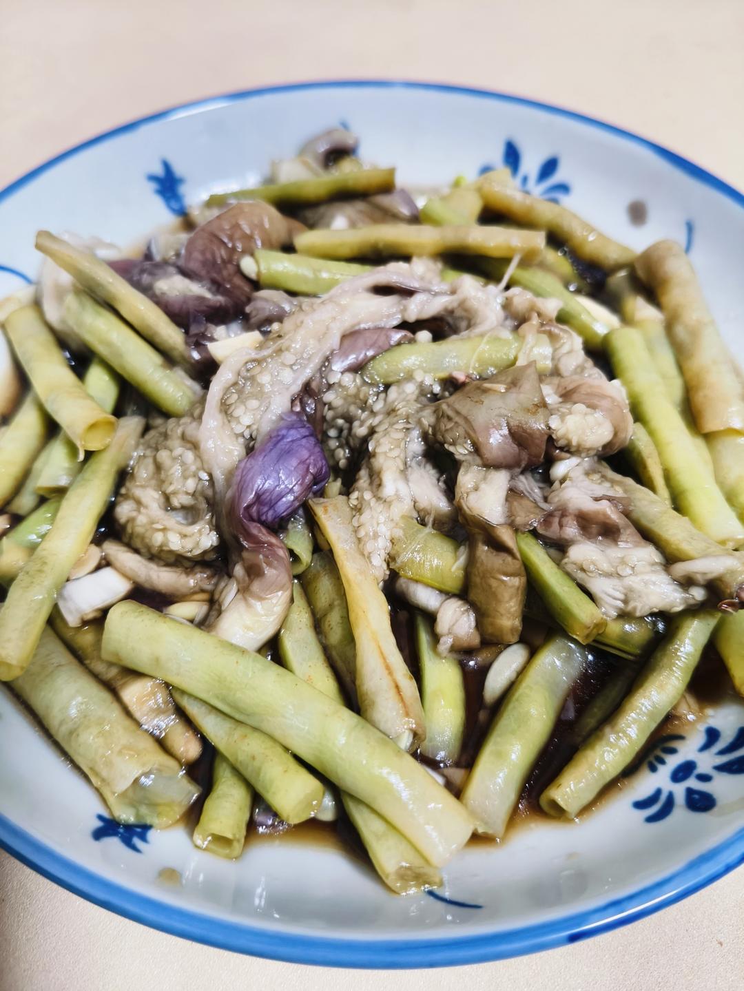 夏至减脂—凉拌茄子豆角