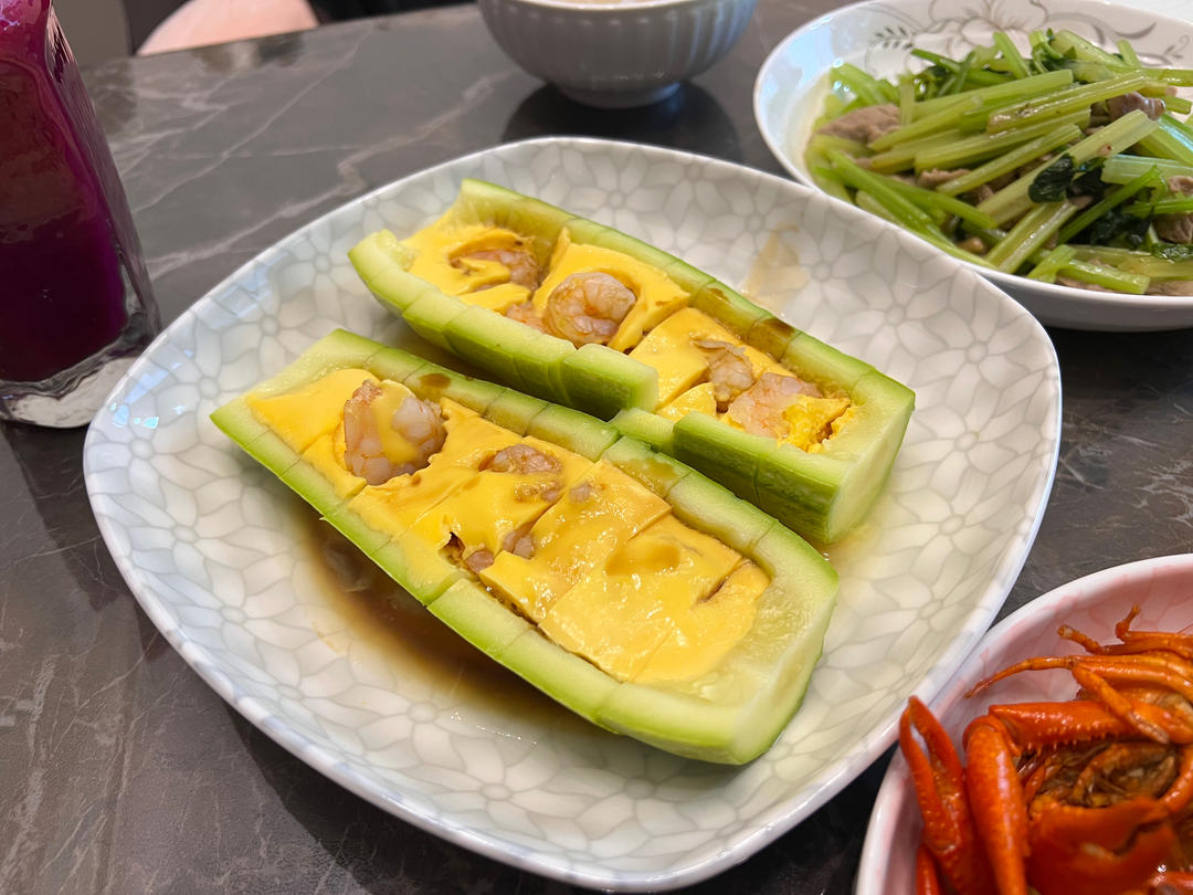 西葫芦蒸蛋