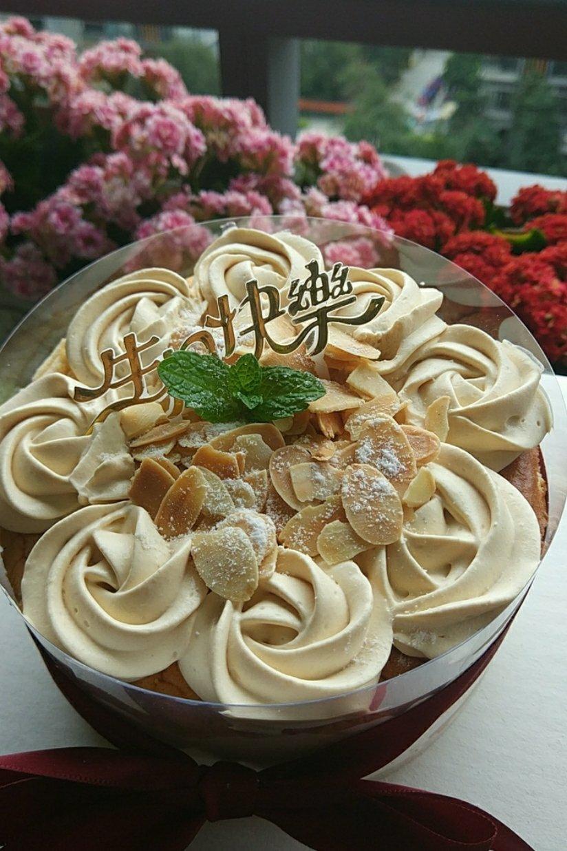 焦糖海盐裸蛋糕