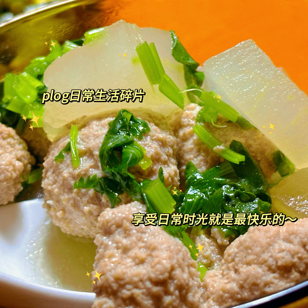 巨鲜美的冬瓜丸子汤