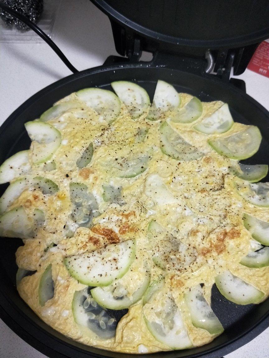 健康早餐——西葫芦（节瓜）烘蛋饼