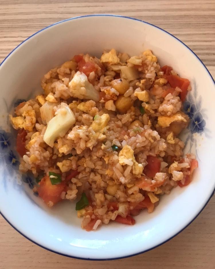 西红柿鸡蛋炒饭