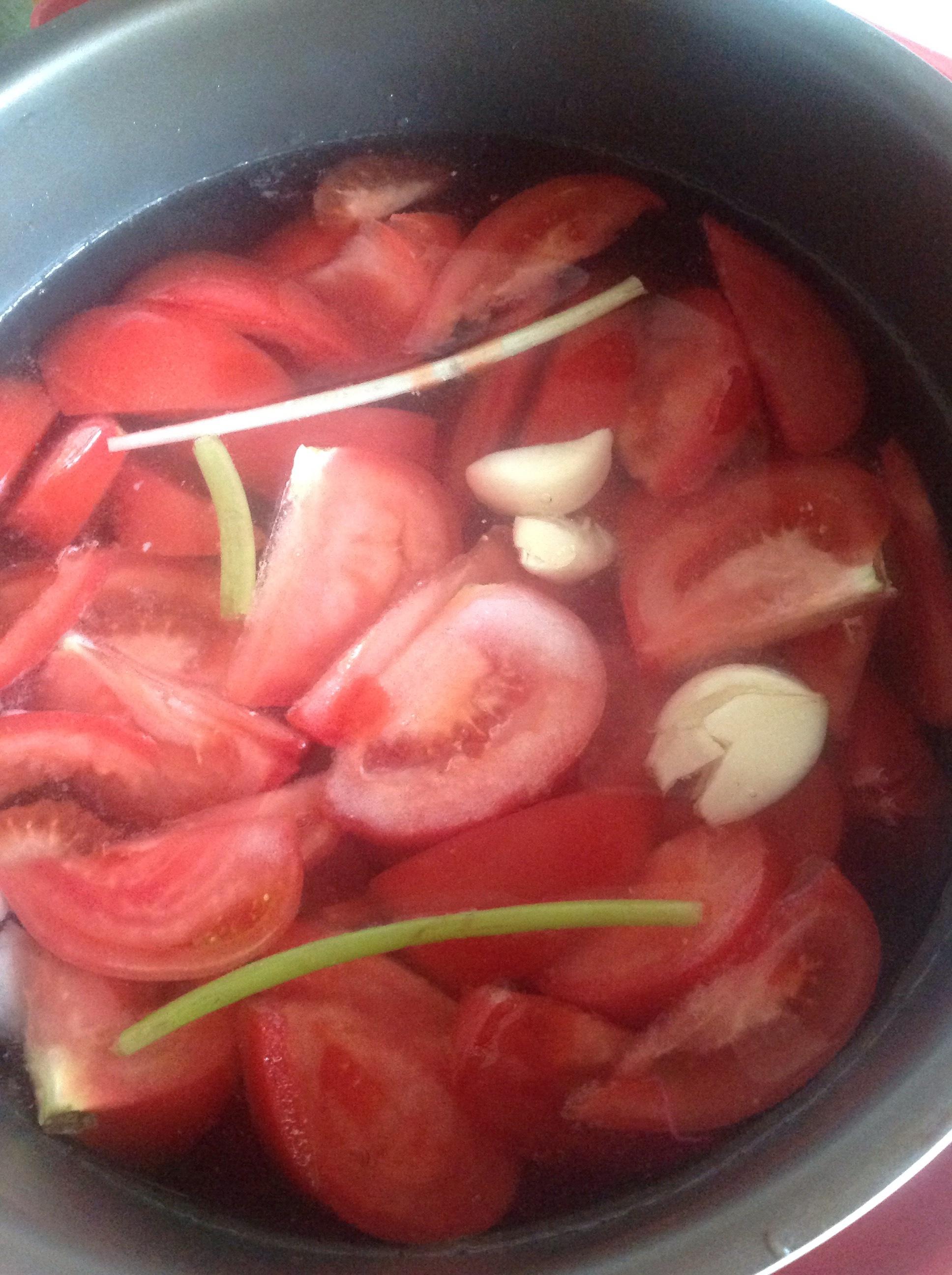 牛肉柿子汤的做法 步骤6