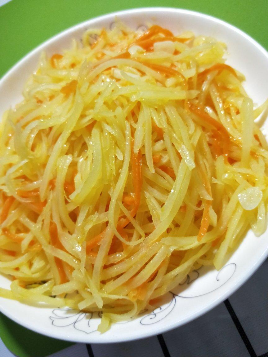 莫西子做的炒土豆丝