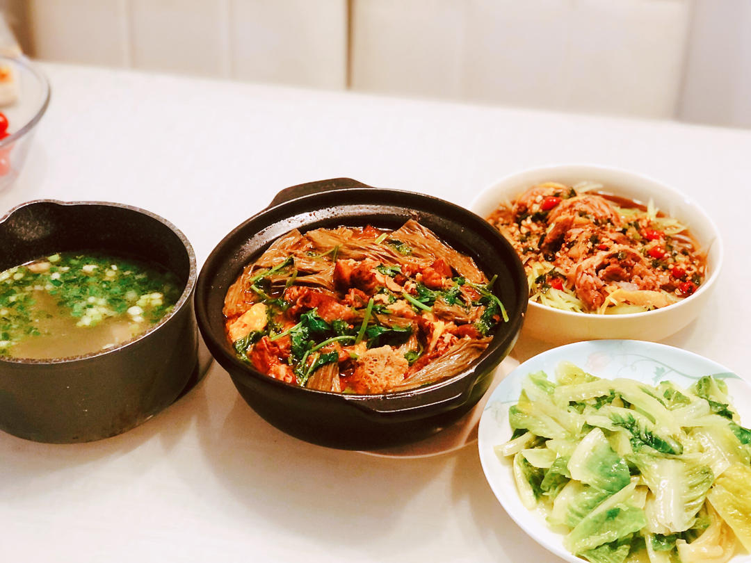 家里的午餐味道