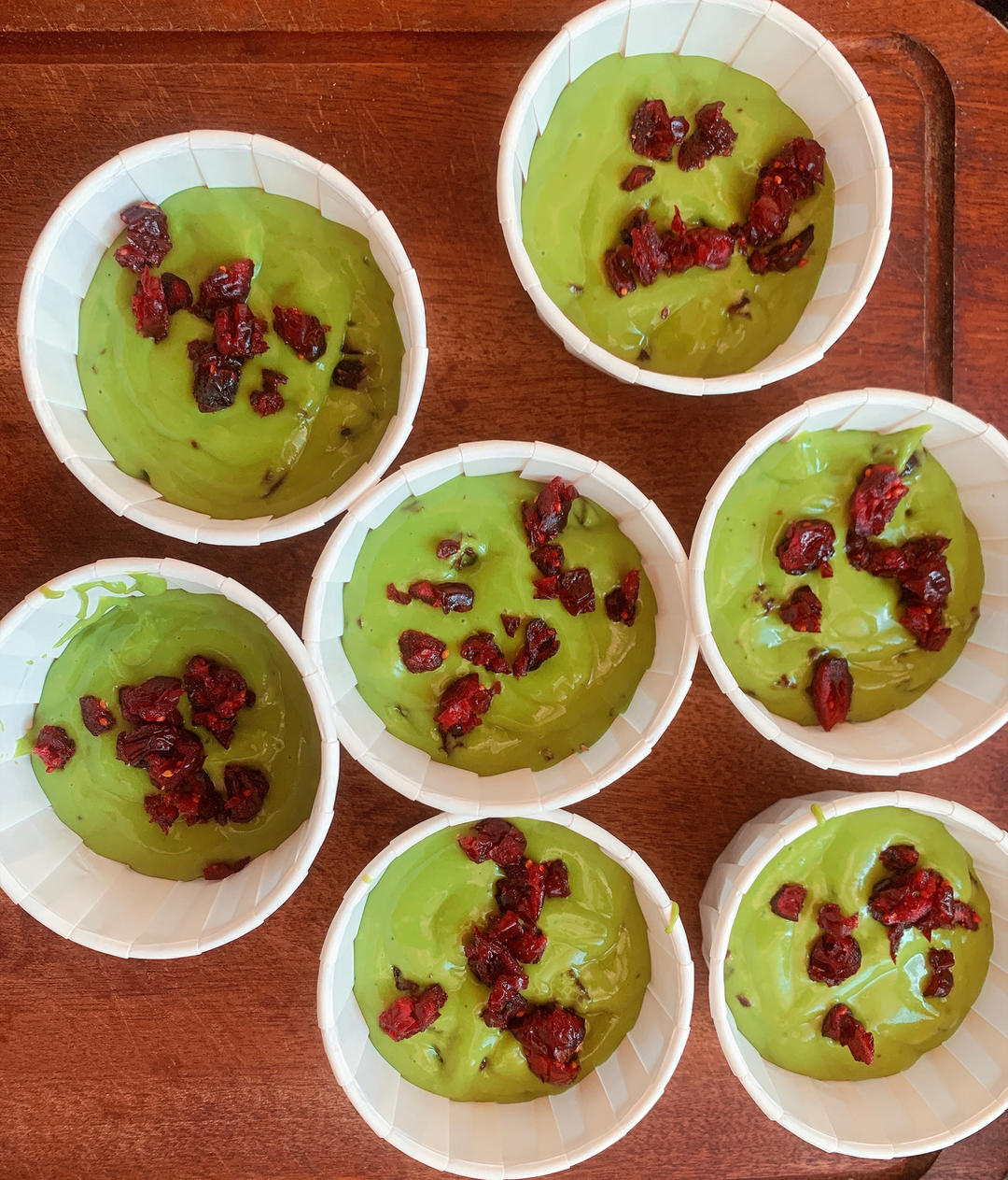 超简单的抹茶蜜豆玛芬