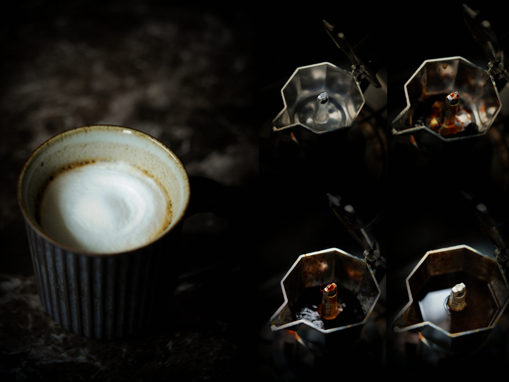 比乐蒂摩卡壶煮咖啡过程 都来刷你们的摩卡壶