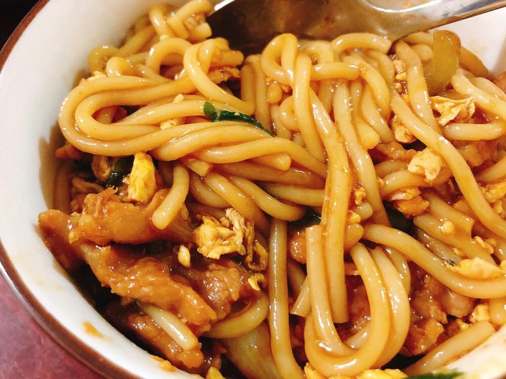 炒南昌米粉(自己瞎研究的南方版本)