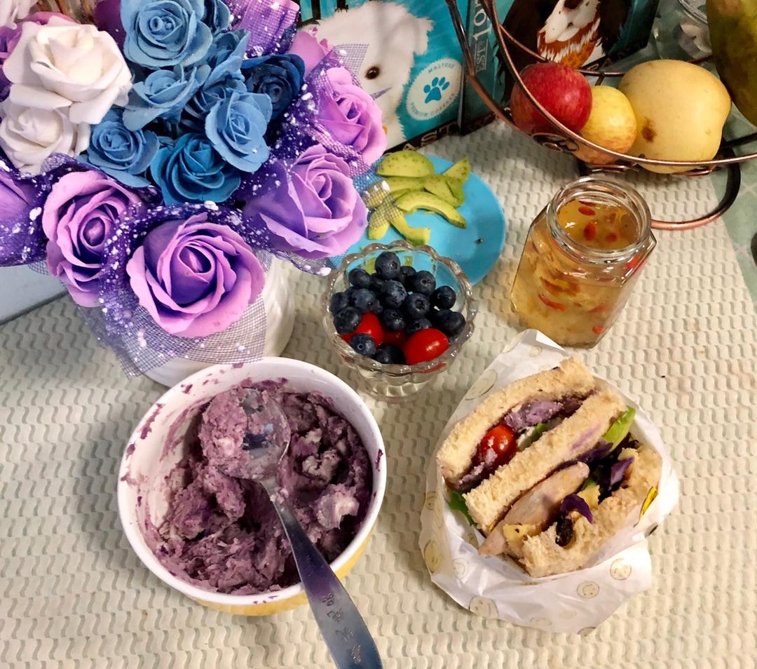 超厚超满足的沼三明治