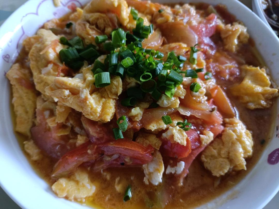 西红柿炒鸡蛋